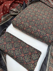 Bin Saeed Printed Lawn Unstitched 3 Piece - AS - 2544 - Summer Collection