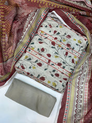 Bin Saeed Printed Lawn Unstitched 3 Piece - AS - 2542 - Summer Collection