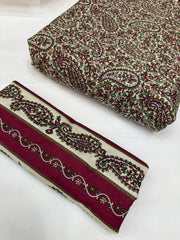 Bin Saeed Printed Lawn Unstitched 3 Piece - AS - 2545 - Summer Collection