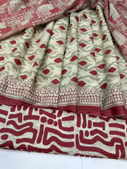 Bin Saeed Printed Lawn Unstitched 3 Piece - AS - 2583 - - Summer Collection