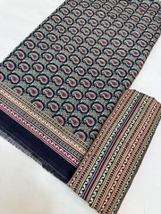 Bin Saeed Printed Lawn Unstitched 3 Piece - AS - 2584 - - Summer Collection