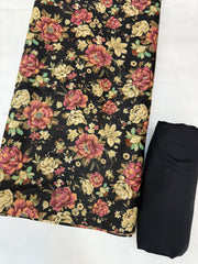 Bin Saeed Printed Lawn Unstitched 3 Piece - AS - 2586 - - Summer Collection