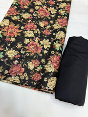 Bin Saeed Printed Lawn Unstitched 3 Piece - AS - 2586 - - Summer Collection