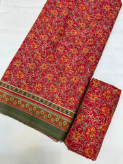 Bin Saeed Printed Lawn Unstitched 3 Piece - AS - 2589 - - Summer Collection