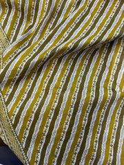 Bin Saeed Printed Khaddar Unstitched 3 Piece Suit - BS26KHD -MUSTARD- Winter Collection