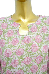 Bin Saeed Stitched 3 Piece Exclusive Printed Lawn Vol-13 Suit-LSM-3221-PINK
