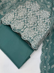 Bin Saeed Embroiderd Lawn Unstitched 3 Piece - AS - 2629 - Summer Collection