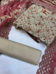 Bin Saeed Embroiderd Lawn Unstitched 3 Piece - AS - 2621 - Summer Collection