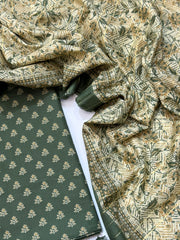 Bin Saeed Printed Lawn Unstitched 3 Piece Suit - D-44