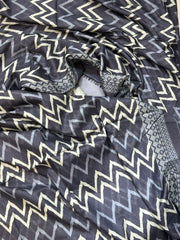 Bin Saeed Printed Lawn Unstitched 3 Piece Suit - D-49