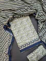 Bin Saeed Printed Lawn Unstitched 3 Piece Suit - D-52