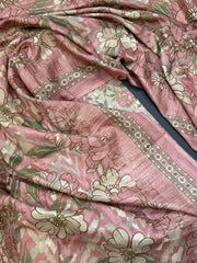 Bin Saeed Printed Lawn Unstitched 3 Piece Suit - D-53