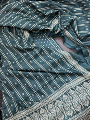 Bin Saeed Printed Lawn Unstitched 3 Piece Suit - D-64