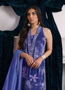 Isabel Periwinkle Shirt And Dupatta farah talib aziz