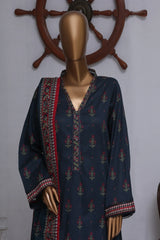 Bin Saeed Exclusive Printed Lawn With Farshi Shalwar Vol-05 Collection'2025-NSM-2173-Blue
