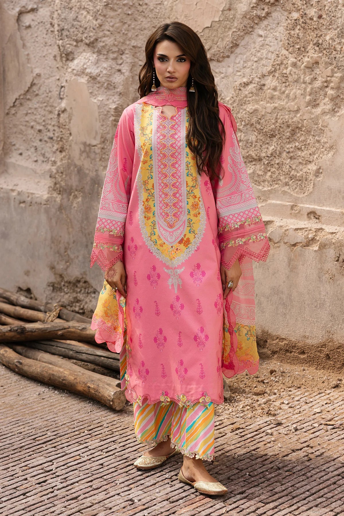 3-PC Unstitched Lawn Collection CHN6-08