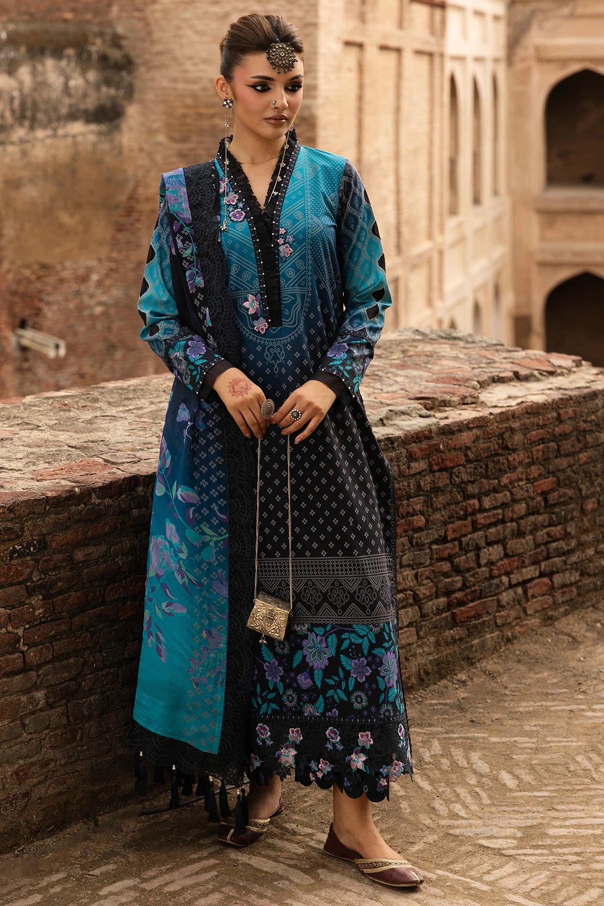 3-PC Unstitched Lawn Collection CHN6-04