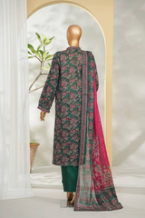 Bin Saeed Stitched 3 Piece Exclusive Printed Lawn Vol-01 Collection'2026-LSM-2704