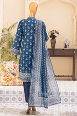 Safina digital printed lawn d-05