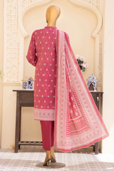 Safina digital printed lawn d-06