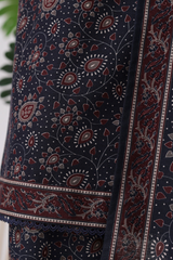 Bin Saeed Stitched 3 Piece Printed Vol-02 Collection'2025-WK-2394-BLACK