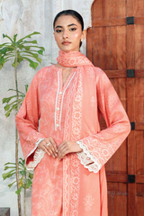 Lakhany Printed Pashmina Unstitched 3 Piece Suit,D-03