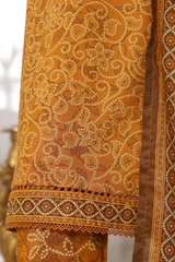 Bin Saeed Stitched 3 Piece Printed Cotton Vol-02 Collection'2025-WC-2414-yellow