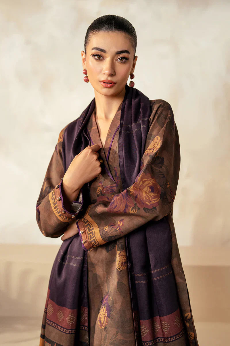 PRINTED KHADDAR UF-4024 baroque