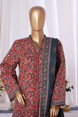 Bin Saeed Stitched 3 Piece Exclusive Printed Khaddar Vol-11 Collection'2025-WK-2586-