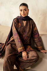 PRINTED KHADDAR UF-4024 baroque