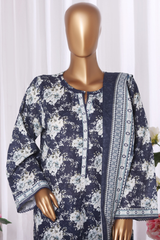 Bin Saeed Stitched 3 Piece Exclusive Printed Khaddar Vol-11 Collection'2025-WK-2588-Ferozi