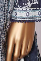 Bin Saeed Stitched 3 Piece Exclusive Printed Khaddar Vol-11 Collection'2025-WK-2588-Ferozi