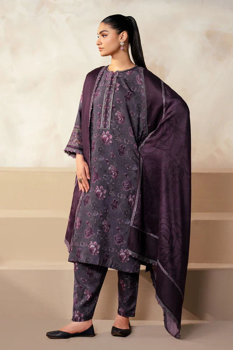 EMBROIDERED KHADDAR UF-4026 baroque