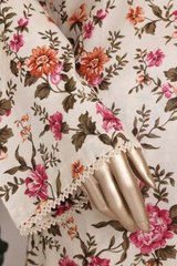 Bin Saeed Stitched 3 Piece Printed Cotton Vol-01 Collection'2025-WC-2377-ferozi
