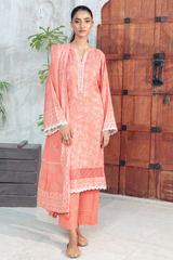 Lakhany Printed Pashmina Unstitched 3 Piece Suit,D-03