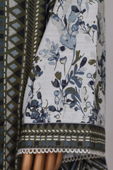 Bin Saeed Stitched 3 Piece Printed Vol-02 Collection'2025-WK-2393-WHITE