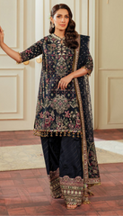 Chantelle By Baroque Unstitched 3 Piece Luxury Formals Vol-13 Collection'2024-EC-07