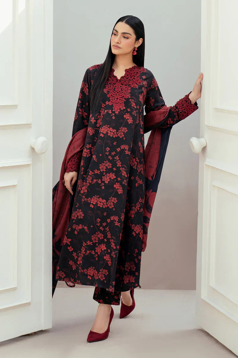 EMBROIDERED KHADDAR UF-4010 BAROQUE