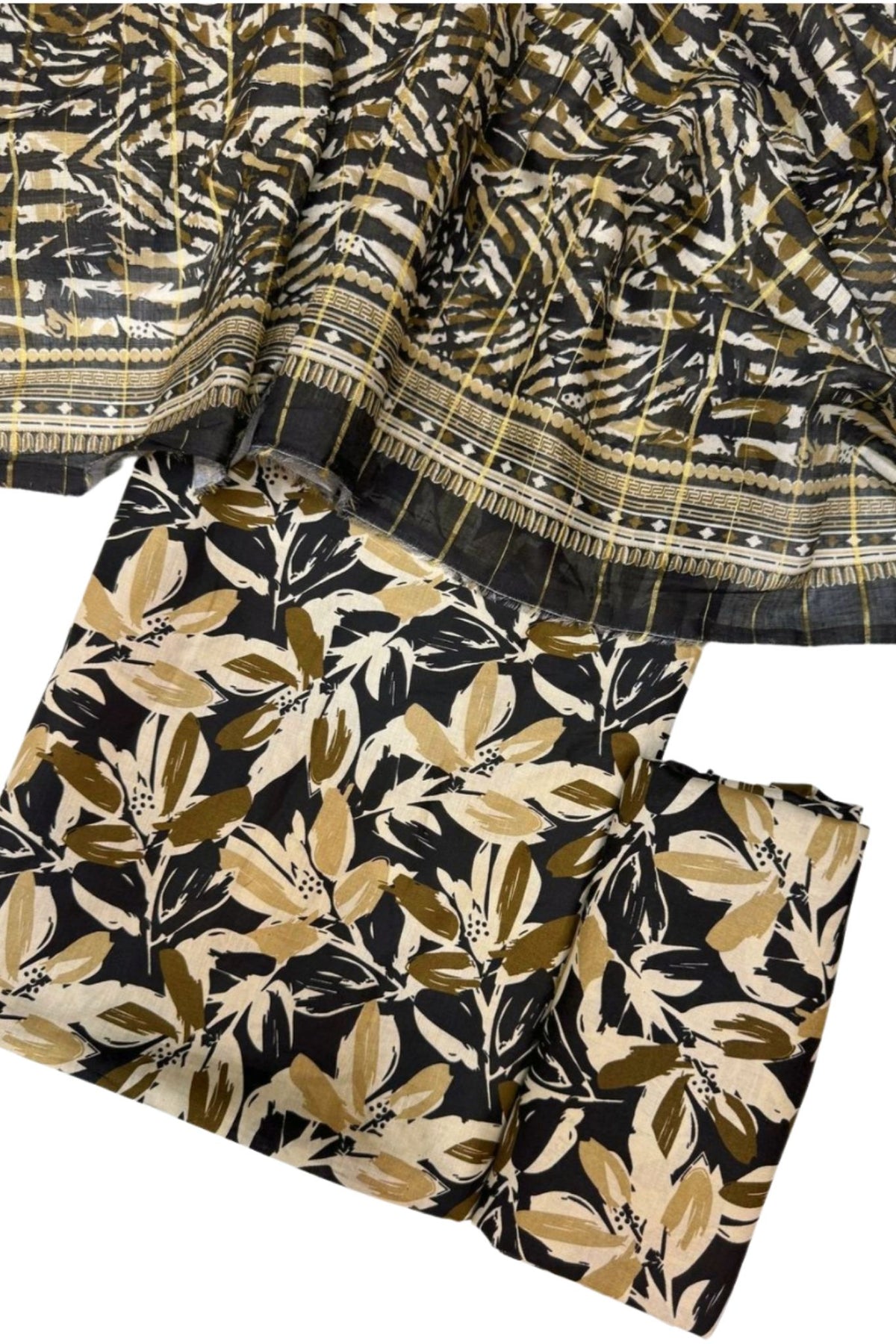 Bin Saeed Printed Lawn Unstitched 3 Piece - AS - 2581 -  - Summer Collection
