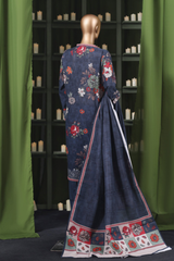 Bin Saeed Stitched 3 Piece Exclusive Printed Khaddar Vol-14 Collection'2025-WK-2643-