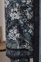 Bin Saeed Stitched 3 Piece Printed Vol-02 Collection'2025-WK-2395-BLUE