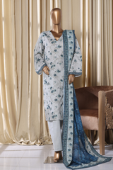 Bin Saeed Stitched 3 Piece Exclusive Printed Khaddar Vol-16 Collection'2025-WK-2679