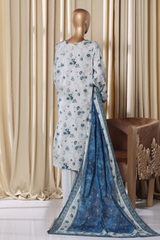 Bin Saeed Stitched 3 Piece Exclusive Printed Khaddar Vol-16 Collection'2025-WK-2679
