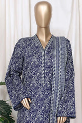 Bin Saeed Stitched 3 Piece Printed Cotton Vol-01 Collection'2025-WC-2379-blue