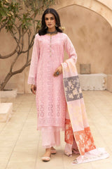 Mahees Aqidah embroidered lawn with jacquard shawl Riaz arts d-08