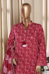Bin Saeed Stitched 3 Piece Exclusive Printed Khaddar Vol-16 Collection'2025-WK-2680