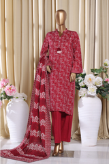 Bin Saeed Stitched 3 Piece Exclusive Printed Khaddar Vol-16 Collection'2025-WK-2680