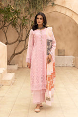 Mahees Aqidah embroidered lawn with jacquard shawl Riaz arts d-08