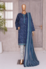 BIN SAEED PRINTED LAWN 3 PC COLLECTION 2025-26,
