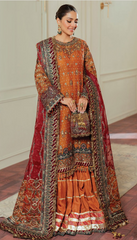 Chantelle By Baroque Unstitched 3 Piece Luxury Formals Vol-13 Collection'2024-EC-01